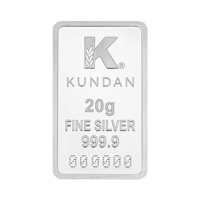 Kundan 20g (999.9) Durga Mata Silver Colour Bar02.jpg